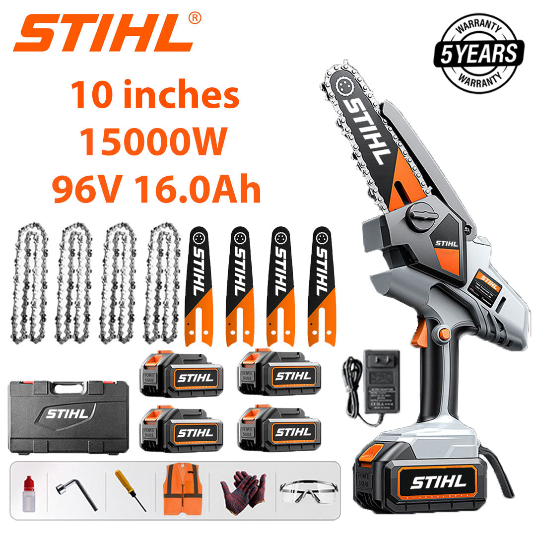 Motosierra sin escobillas STIHL de 15000 W con mango largo